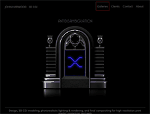 Tablet Screenshot of johnharwood.com